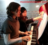 Lớp học Piano (Piano lesson) tại Hanoi Musicland Music School